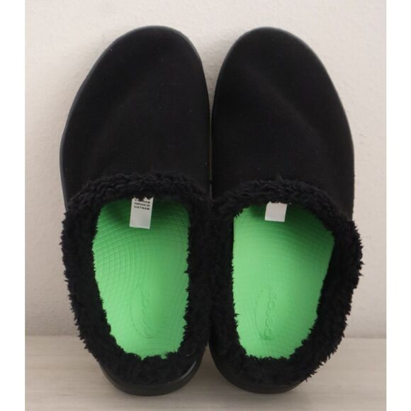 OOFOS 5284 Men\'s Sz 11D Black OOCOOZIE Mule Slip-On Shoes main image 4